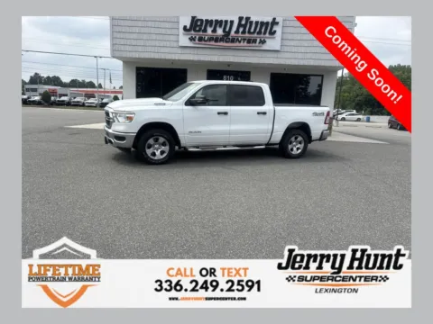 White 2023 Ram 1500 Big Horn/Lone Star for sale in Lexington, NC