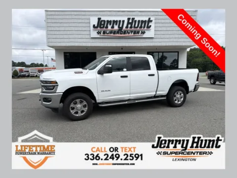 White 2025 Ram 2500 Big Horn for sale in Lexington, NC