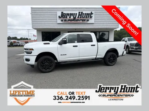 White 2025 Ram 2500 Big Horn for sale in Lexington, NC