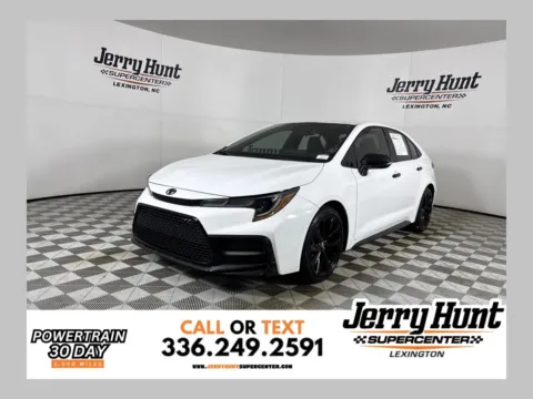 White 2021 Toyota Corolla SE Nightshade for sale in Lexington, NC