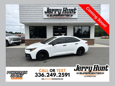 White 2021 Toyota Corolla SE Nightshade for sale in Lexington, NC