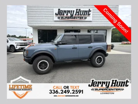 Gray 2023 Ford Bronco Badlands for sale in Lexington, NC