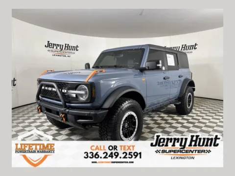Gray 2023 Ford Bronco Badlands for sale in Lexington, NC