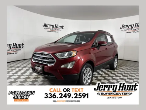 Red 2021 Ford EcoSport SE for sale in Lexington, NC