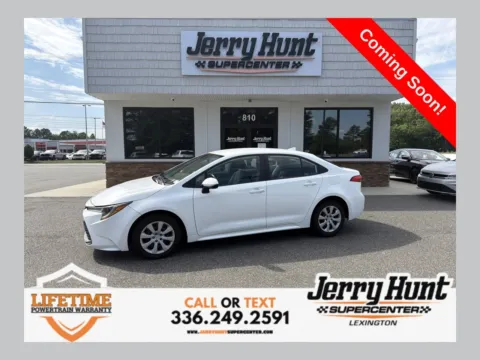 White 2024 Toyota Corolla LE for sale in Lexington, NC