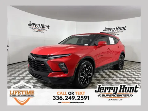 Red 2023 Chevrolet Blazer RS for sale in Lexington, NC