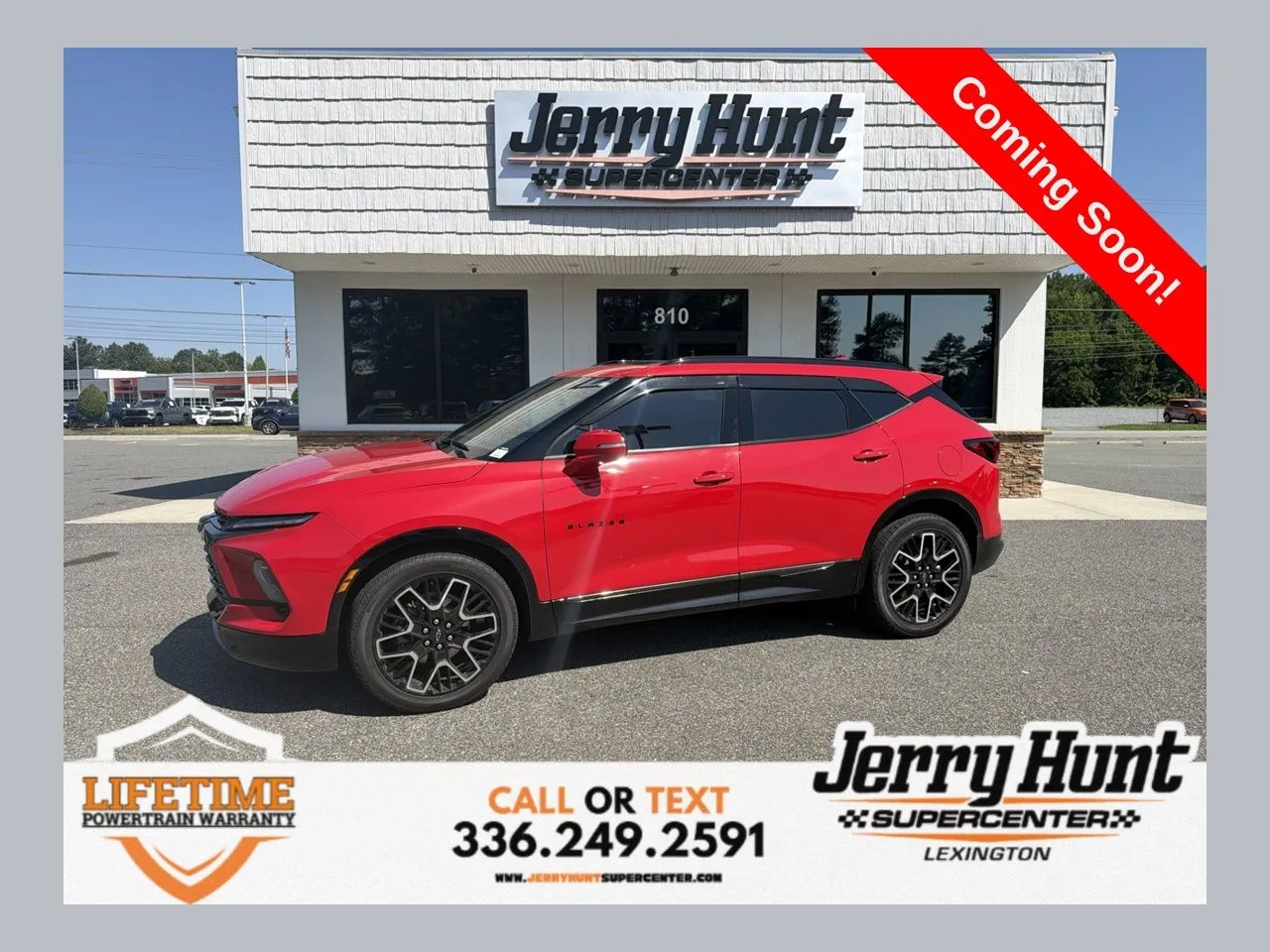 Red 2023 Chevrolet Blazer RS for sale in Lexington, NC