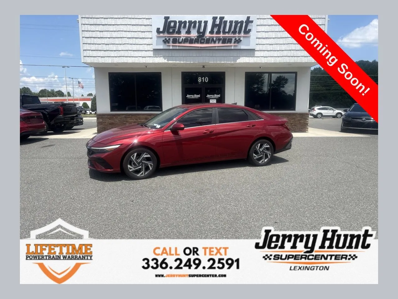 Red 2025 Hyundai Elantra SEL Convenience for sale in Lexington, NC
