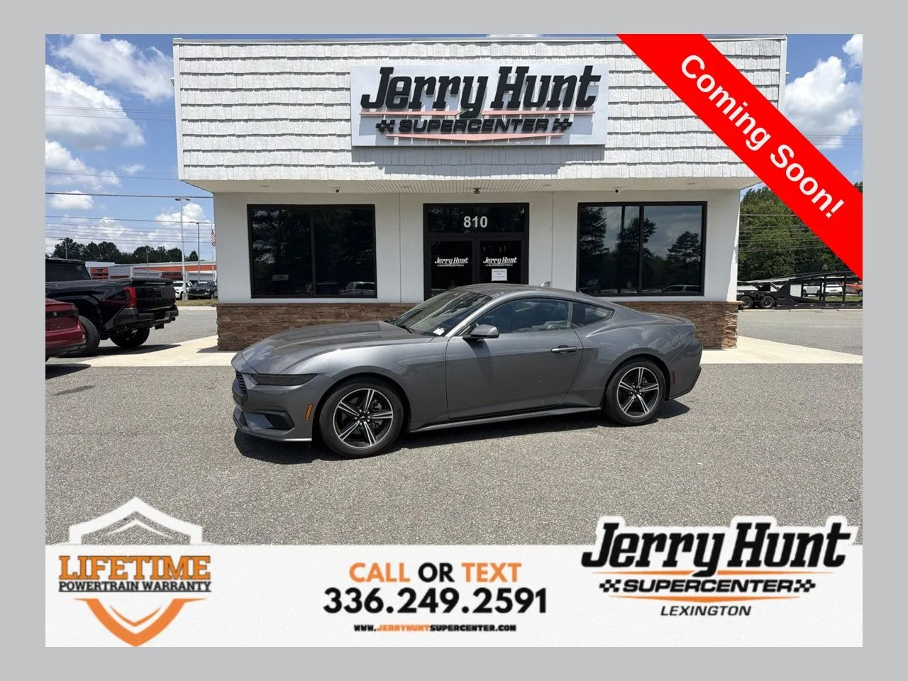Gray 2025 Ford Mustang EcoBoost Premium for sale in Lexington, NC