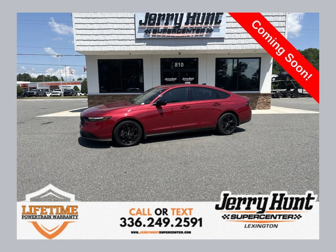 Red 2025 Honda Accord SE for sale in Lexington, NC