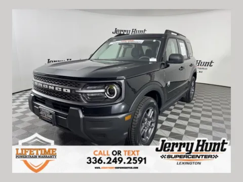 Black 2025 Ford Bronco Sport Big Bend for sale in Lexington, NC