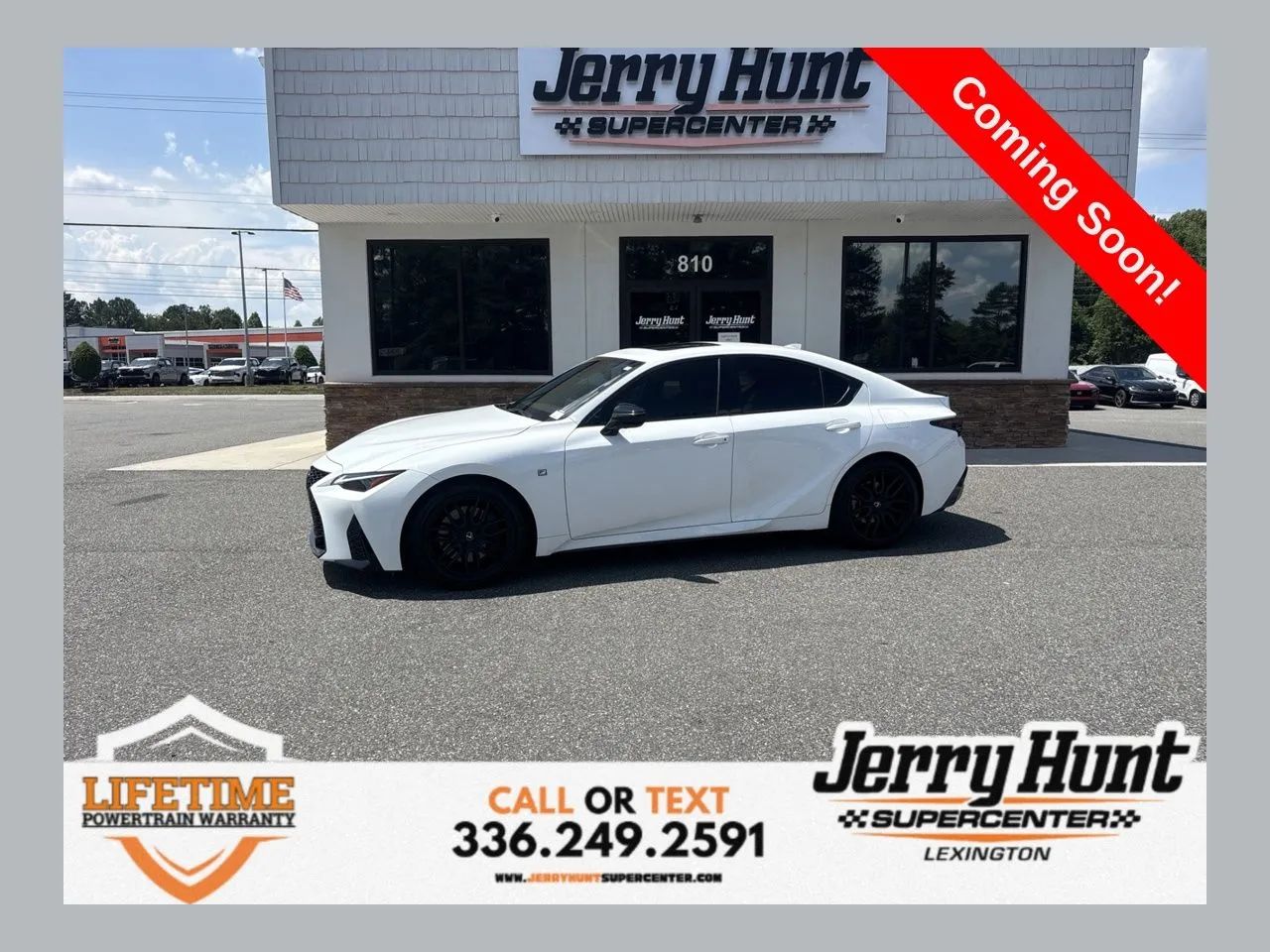 White 2024 Lexus IS 350 F SPORT for sale in Lexington, NC
