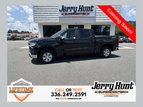 Black 2023 Chevrolet Silverado 1500 LT for sale in Lexington, NC