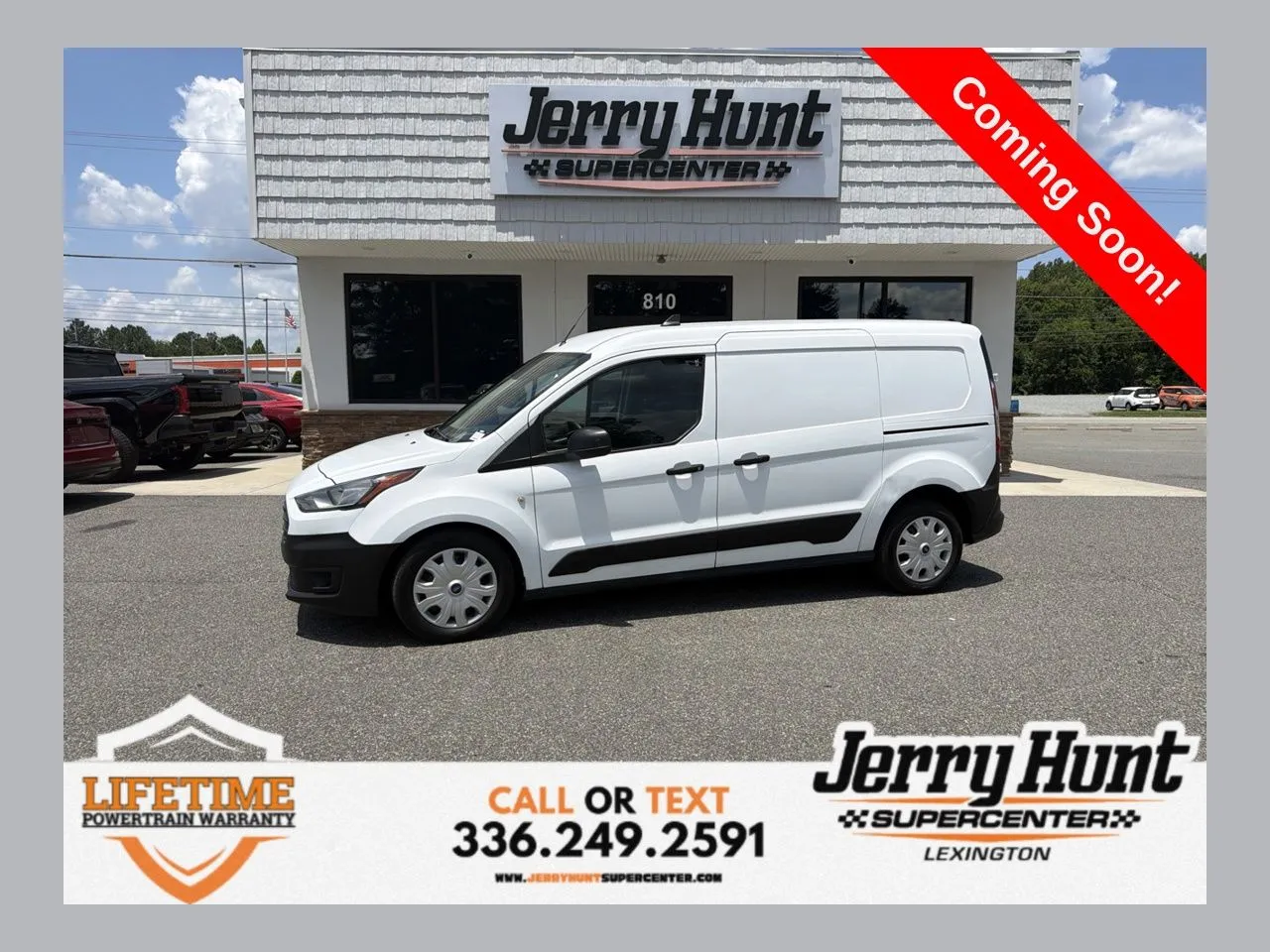 White 2023 Ford Transit Connect XL for sale in Lexington, NC