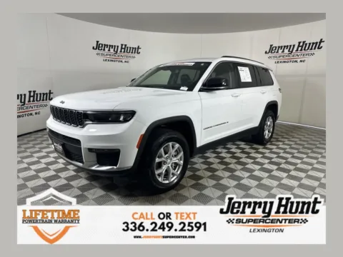 White 2023 Jeep Grand Cherokee L Limited for sale in Lexington, NC