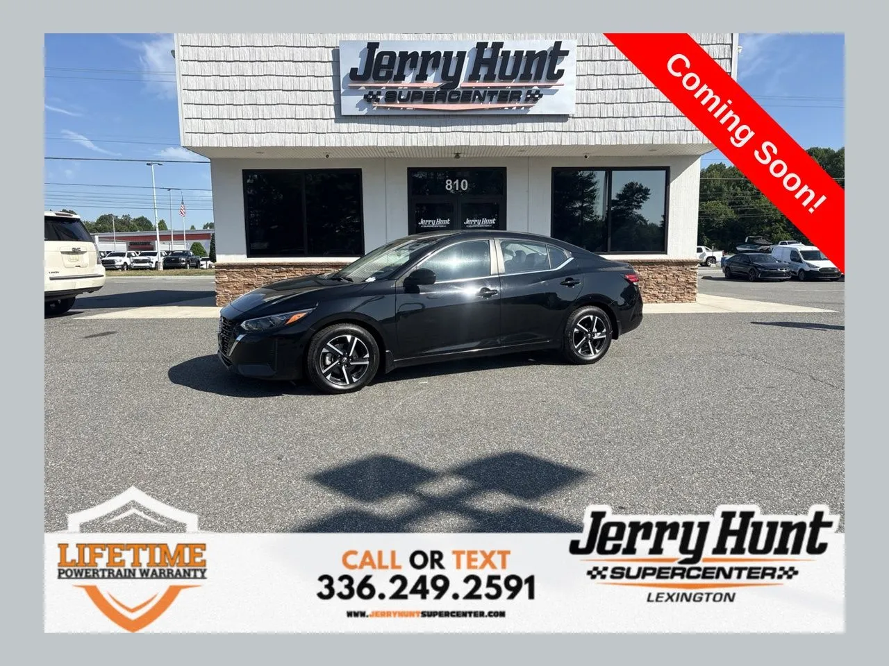 Black 2024 Nissan Sentra SV for sale in Lexington, NC