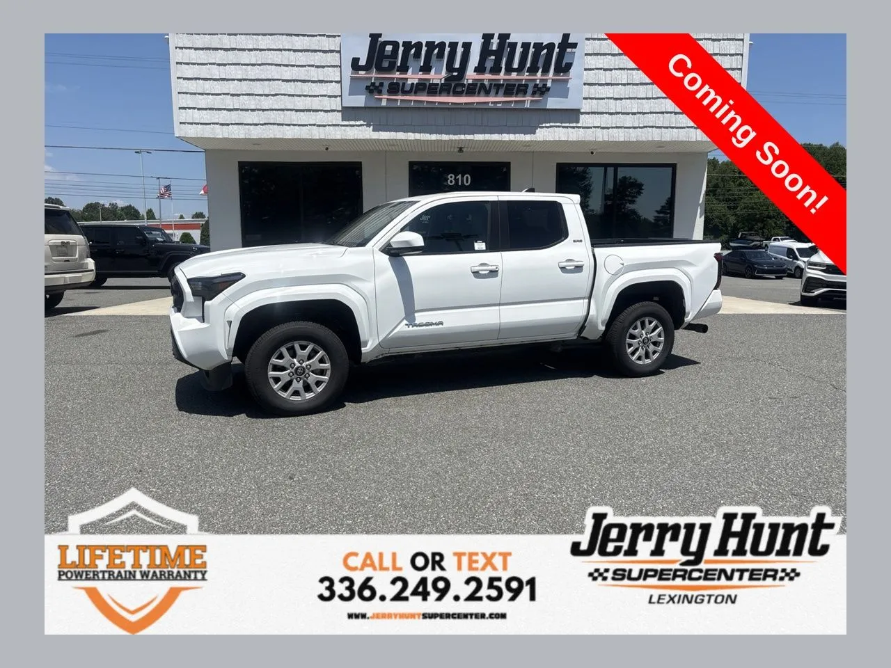 White 2024 Toyota Tacoma SR5 for sale in Lexington, NC