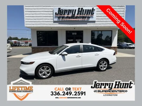 White 2024 Honda Accord LX for sale in Lexington, NC