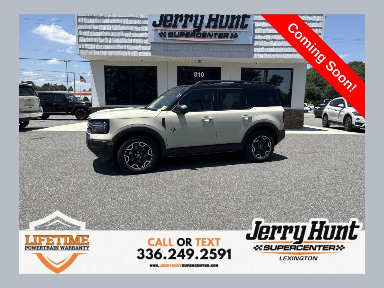 Brown 2025 Ford Bronco Sport Outer Banks for sale in Lexington, NC