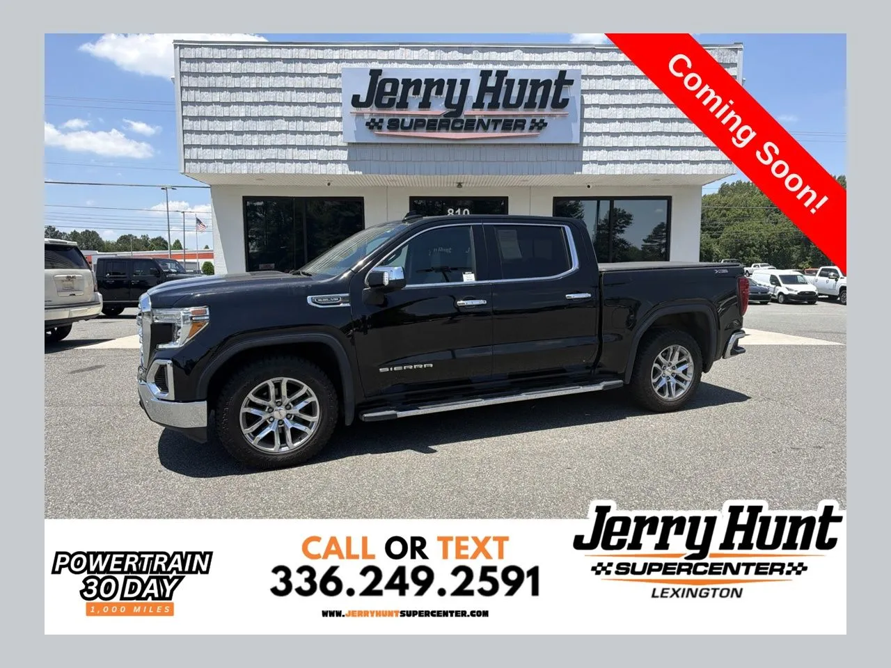 Black 2021 GMC Sierra 1500 SLT for sale in Lexington, NC