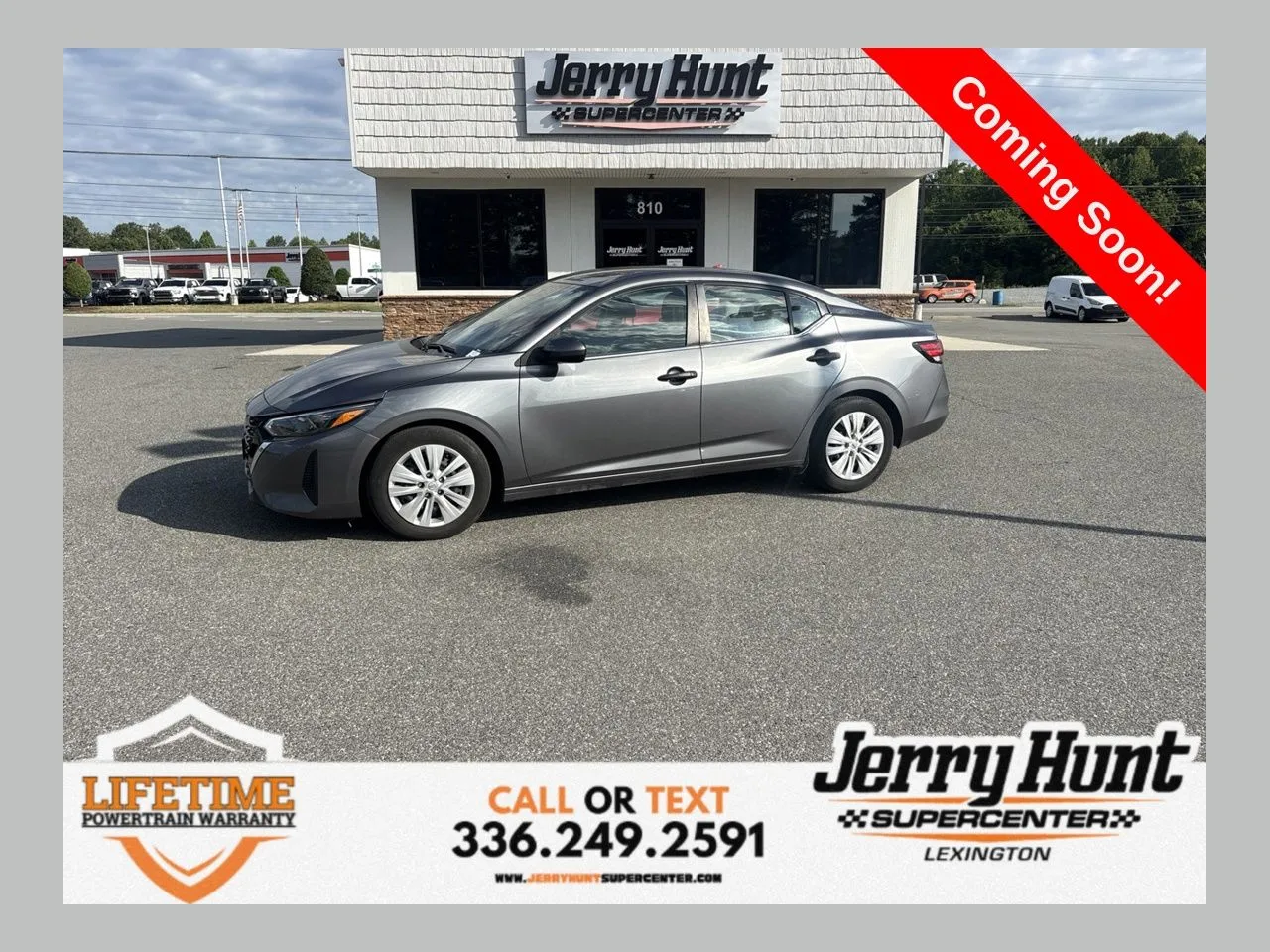 Gray 2024 Nissan Sentra S for sale in Lexington, NC