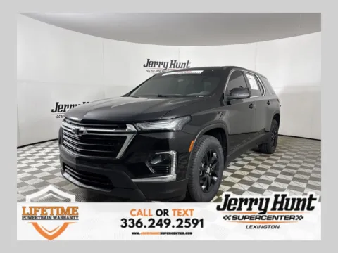 Black 2022 Chevrolet Traverse LS for sale in Lexington, NC