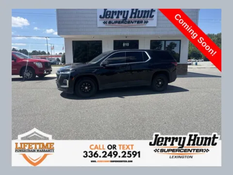 Black 2022 Chevrolet Traverse LS for sale in Lexington, NC
