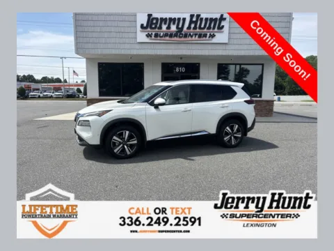 White 2023 Nissan Rogue SL for sale in Lexington, NC