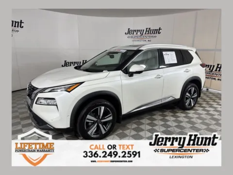 White 2023 Nissan Rogue SL for sale in Lexington, NC