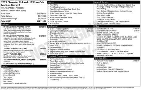 More photos of 2023 Chevrolet Colorado LT at Jerry Hunt Supercenter - Lexington, NC