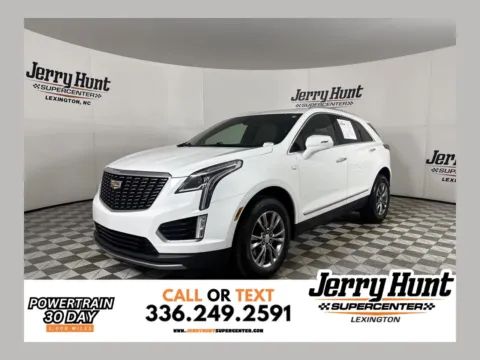 White 2021 Cadillac XT5 Premium Luxury for sale in Lexington, NC