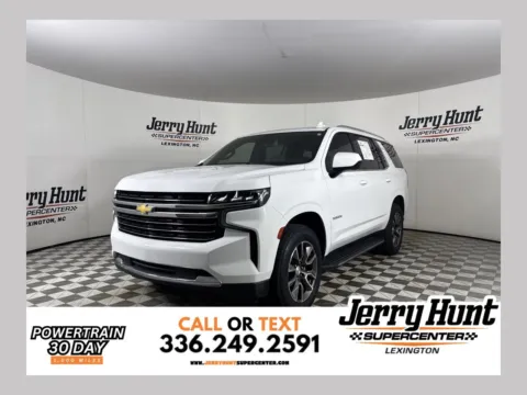 White 2021 Chevrolet Tahoe LT for sale in Lexington, NC