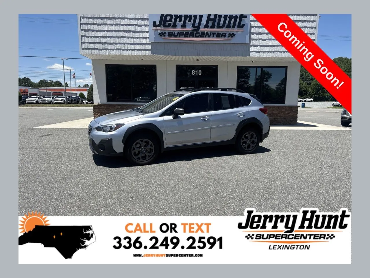 Silver 2022 Subaru Crosstrek Sport for sale in Lexington, NC