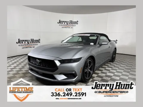 Silver 2025 Ford Mustang EcoBoost Premium for sale in Lexington, NC
