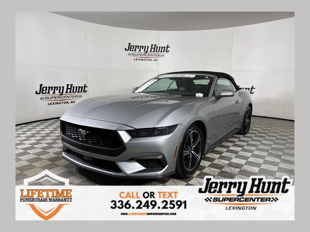 Silver 2025 Ford Mustang EcoBoost Premium for sale in Lexington, NC