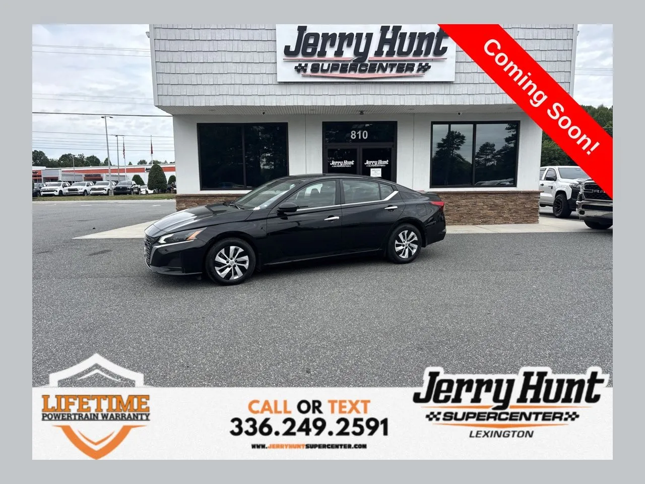 Black 2024 Nissan Altima 2.5 S for sale in Lexington, NC