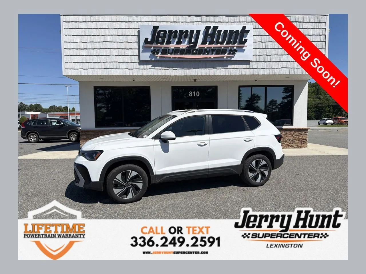 White 2025 Volkswagen Taos 1.5T SE for sale in Lexington, NC