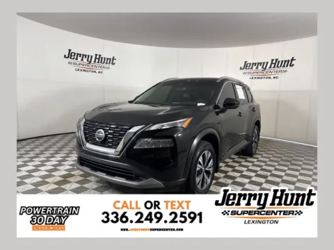 Black 2021 Nissan Rogue SV for sale in Lexington, NC