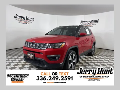 Red 2018 Jeep Compass Latitude for sale in Lexington, NC