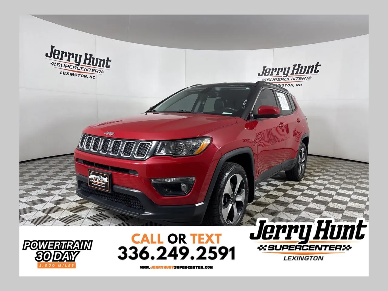 Red 2018 Jeep Compass Latitude for sale in Lexington, NC