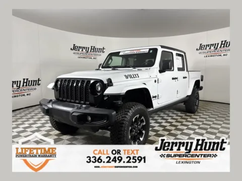Photos of 2022 Jeep Gladiator Willys for sale in Lexington, NC at Jerry Hunt Supercenter - Lexington