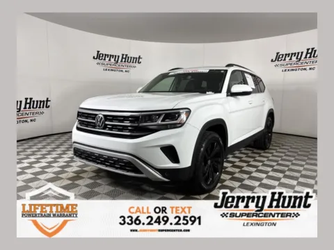 White 2022 Volkswagen Atlas 3.6L V6 SE w/Technology for sale in Lexington, NC