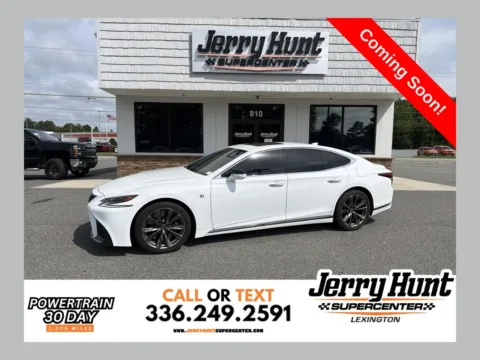 White 2018 Lexus LS 500 F Sport for sale in Lexington, NC