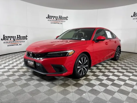 Red 2022 Honda Civic EX-L for sale in Lexington, NC