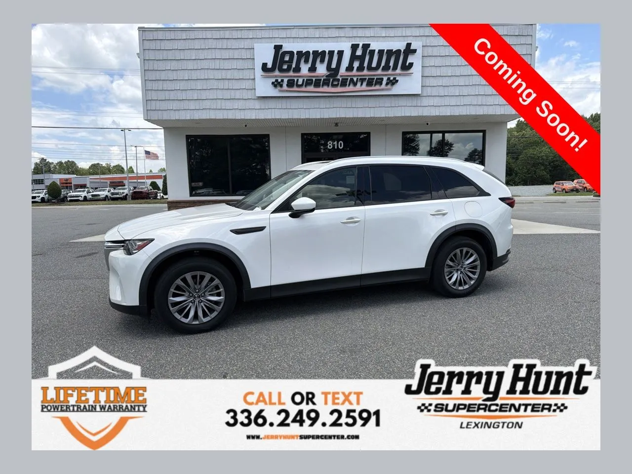 White 2024 Mazda CX-90 3.3 Turbo Preferred Plus for sale in Lexington, NC