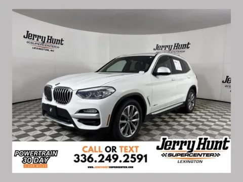 White 2018 BMW X3 xDrive30i for sale in Lexington, NC