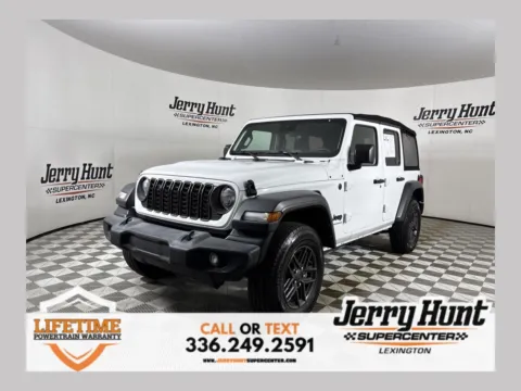 Photos of 2024 Jeep Wrangler Sport S for sale in Lexington, NC at Jerry Hunt Supercenter - Lexington