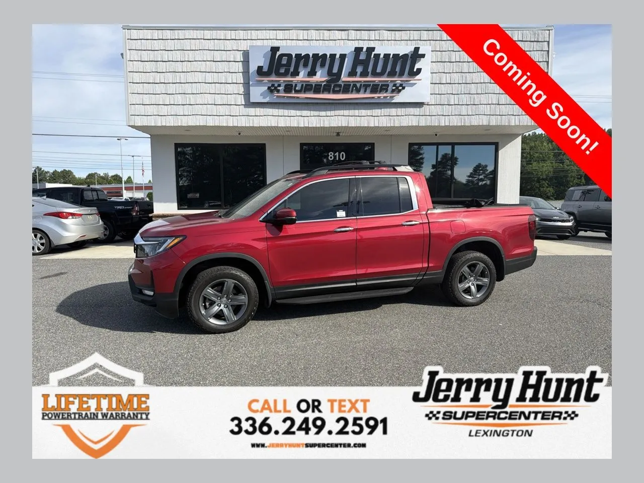 Red 2023 Honda Ridgeline RTL-E for sale in Lexington, NC