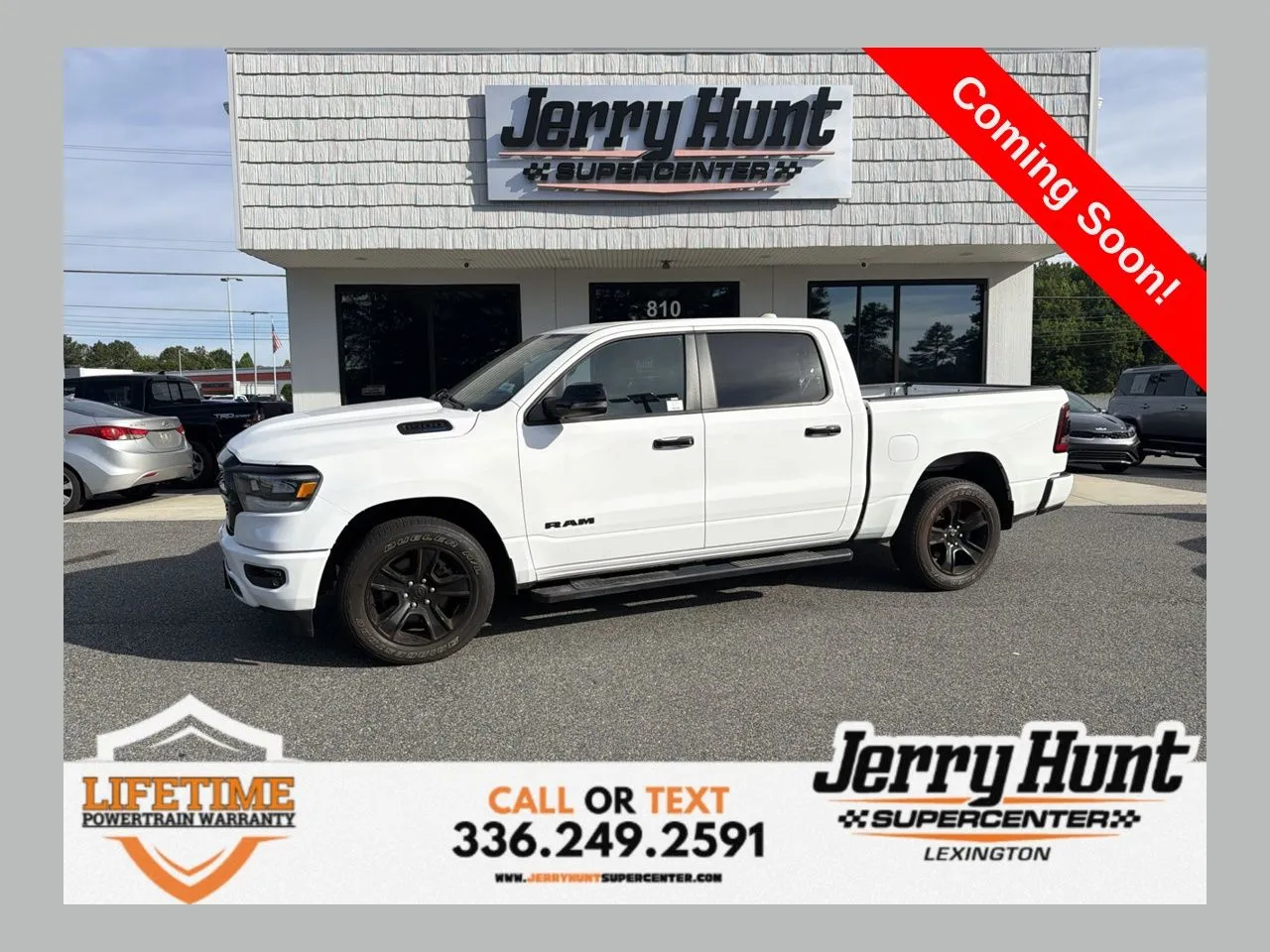 White 2023 Ram 1500 Big Horn/Lone Star for sale in Lexington, NC