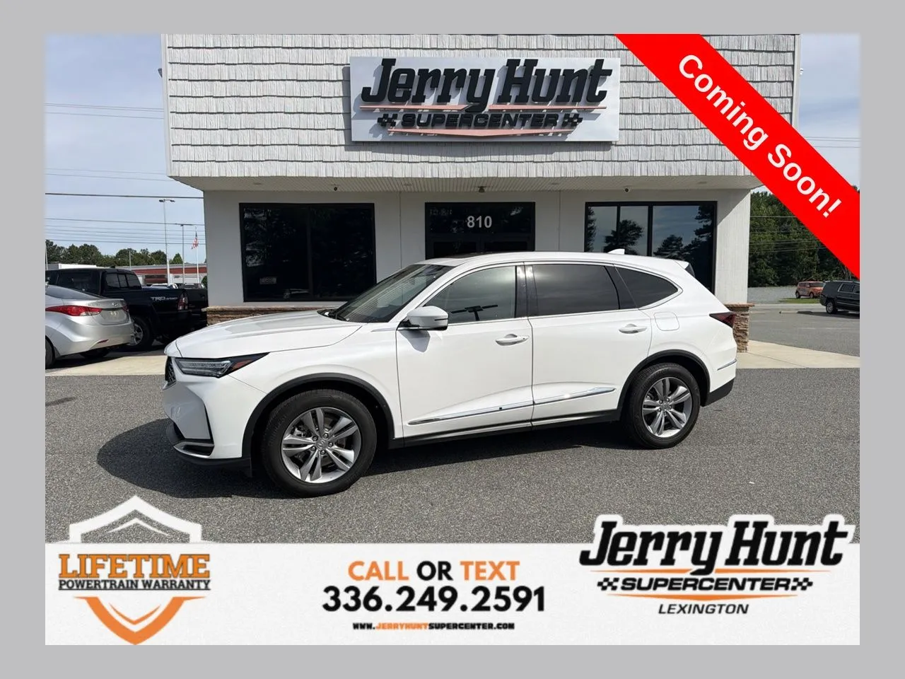 White 2025 Acura MDX for sale in Lexington, NC